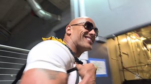 The Rock arrives and is ready to electrify at WrestleMania 32