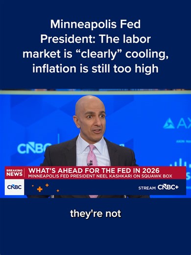Minneapolis Fed President Discusses Cooling Labor Market
