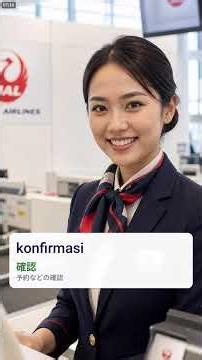 インドネシア語 空港単語 初級 | 初心者 | 聞き流し | 作業用 | ネイティブ | 日常会話 | 空港 基本単語 フレーズ リスニング 旅行 会話 練習 | Airport Counter