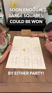 15K views · 164 reactions | Nested Tic-Tac-Toe Prize Game 朗 Games within a game make for a complex twist to standard tic-tac-toe, especially when played for prizes #prizegames #games #couples #fun #viral | Rob And Elizabeth | Facebook