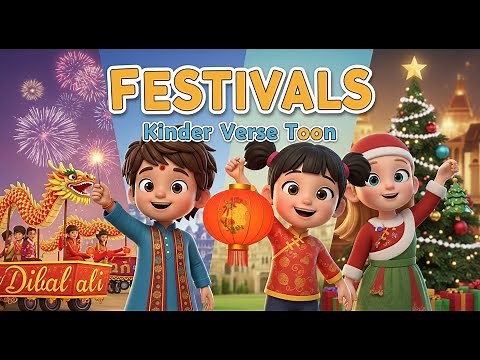 Festivals for Kids | Learn Traditions & Celebrations | Most Popular Festivals Around the World