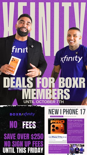Matthew Attalla on Instagram: "Check Your Emails 📧 these special offers from @xfinity end Oct. 7th ‼️ Connected with the power of @xfinity 🛜 I am proud to partner with @xfinity offering my members at @boxrgym to get exclusive offers when switching to @xfinity internet services 📶🌐 I am proud to be partnered with the BEST internet and entertainment provider @xfinity and be on the look out for more events / deals / and offers from the BEST in internet @xfinity #boxr #boxrgym #xfinity"