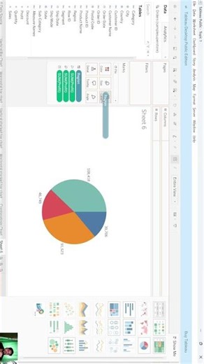 Quick #tableau Tip: Build a Pie Chart in 60 Seconds inside Tableau