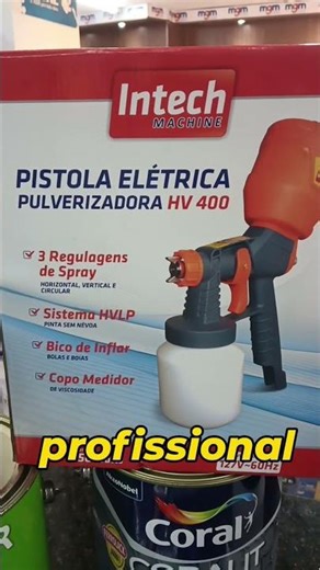 intech machine. pistola elétrica.