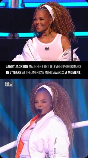 RNB RADAR on Instagram: "Janet Jackson just delivered her first televised performance in 7 years at the AMAs—a rare appearance from one of music & pop culture’s most influential figures."