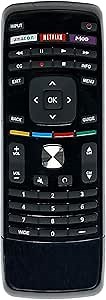 XRT112 Replacement Remote Compatible with vizio LED TV E231i-B1 E280i-A1 E320i-B0 E390i-A1 E400i-B2 E420i-A1 E500D-A0 E550i-A0 E241i-A1 E280i-B1 E320i-B1 E390i-B0 E401i-A2 E420i-A0 E500i-B1