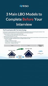 🎯 Master the 3 essential LBO models before your interview for a winning edge! Don't Walk in Underprepared. 🔗 Check out our PE Interview course https://www.wallstreetoasis.com/courses/interview-prep/private-equity?utm_source=organic_social&affiliate=wso-socials #privateequity #LBOModeling #leveragebuyout | Wall Street Oasis