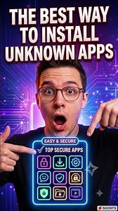 The Best Way to Install Unknown Apps 📱 #streaming #howto