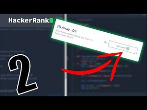 2D Array -DS | HackerRank Python Solution & Explanation