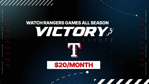 Discover why Rangers fans are choosing Victory . Sign up for the Rangers Monthly Pass, now only $20 a month. Learn more at Victoryplus.com/rangers | Victory Sports