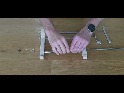 DIY-Quad Cortex table frame.