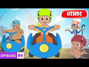 Chhota Bheem's Adventures in Singapore - Chase the Action | छोटा भीम Full Episode #4 in Hindi