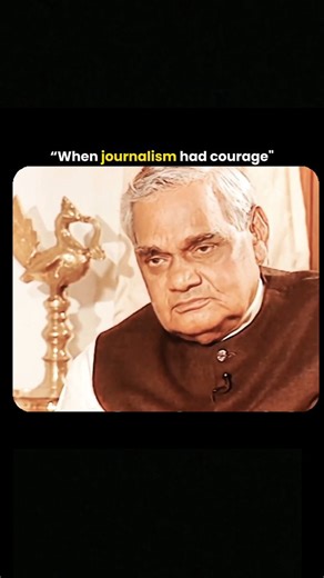 Bharat Desh on Instagram: "In a 1998 interview with Javed Akhtar, Atal Bihari Vajpayee argued that India’s secularism is not a constitutional construct but a result of the inherently inclusive nature of Hindu culture. Speaking on Pritish Nandy’s Face Off, Vajpayee contended that because Hindu thought accepts diverse paths, including atheism, the nation is naturally secular. Addressing Akhtar’s concerns about majoritarian overreach, Vajpayee maintained that the majority should not seek special pr