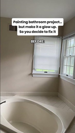 Bathroom Painting Transformation ✨