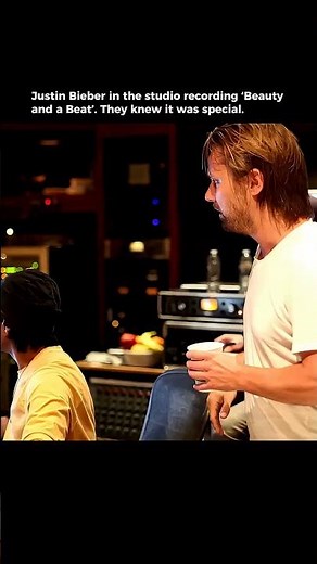 How Beauty and a Beat is made #justinbieber #beautyandabeat #shorts