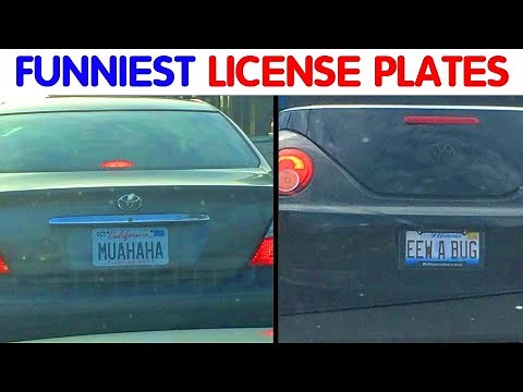 50 Funny and Clever License Plates That Will Make You Laugh - funny humor