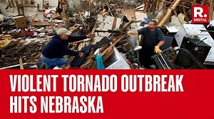 1.9K views | Midwest Tornadoes Flatten Homes In Nebraska Suburbs And Leave Trails Of Damage In Lowa . . . LatestNews #RepublicTV #RepublicTVLive #tornado #nebraska | Republic | Facebook