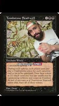 Reanimate from the graveyard with every turn and drain your opponent’s life repeatedly!