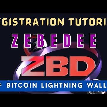 Zebedee Wallet Account Registration Tutorial, Bitcoin Lightning Network Wallet