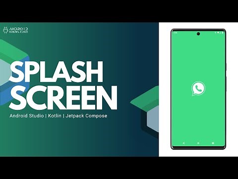 Splash Screen in Jetpack Compose under 5 mins | Android Studio