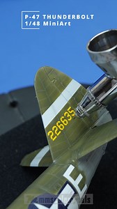 115K views · 2.2K reactions | Exclusive content on Patreon.com/metodi Join now!!! @MiniArt Models 1/48 P-47 Thunderbolt #scalemodelsworld | MM scale models | Facebook