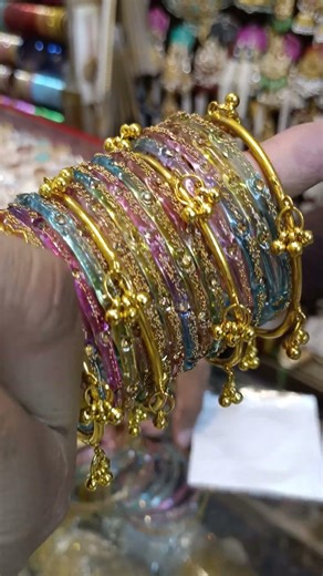 kashmiri bangles set #jelly #raindrops #trending #bangles