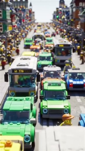 INSANE! This LEGO City Morning Is SO CROWDED It’s Completely JAMMED!