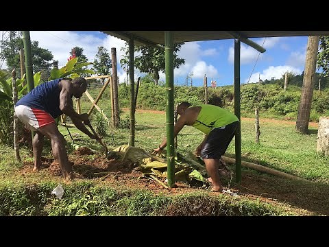 What’s it’s like cooking Lovo in the mountains in Fiji, South Pacific (part 1)