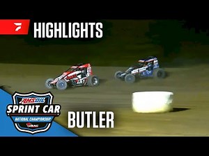 𝑯𝑰𝑮𝑯𝑳𝑰𝑮𝑯𝑻𝑺: USAC AMSOIL National Sprint Cars | Butler Motor Speedway | September 27, 2025