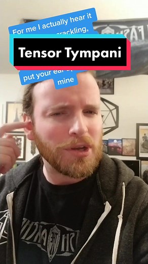 Voluntarily Contracting Tensor Tympani: Low Rumbling and Clicking Noise in Ears