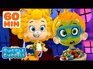 Bubble Guppies Spooky Halloween & Trick-or-Treating! | 1 Hour | Bubble Guppies