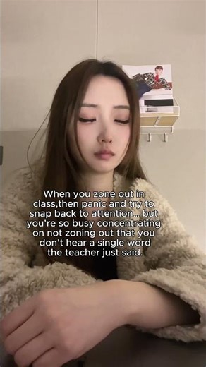 Do you also always feel sleepy in class?