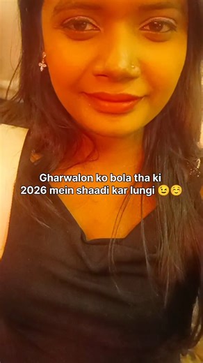 Sanjana Kumari | “Ghar walon ko bola tha 2026 mein shaadi kar lungi… 2026 aa gaya, par dulha abhi ‘loading…’ mein hai 🤭💍 Career update ho gaya, par shaadi... | Instagram