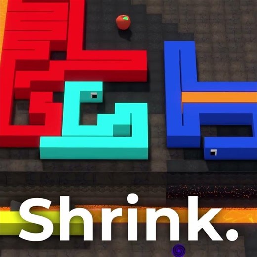 This snake game has boss fights. Play free on Newgrounds.