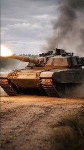 High-Speed Tank Impact Test #tank #armor #military technology #cinematic
