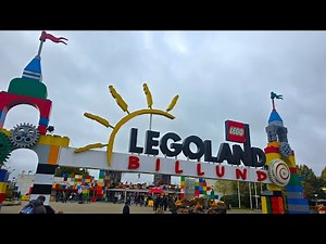 4K | Attractions in Legoland, Billund, Denmark | Things to do in Denmark