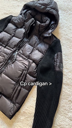 Découvrez le cardigan Cp Company