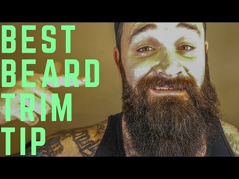 Beard Trim | Short Sides Long Bottom Explained in DETAIL | Tutorial