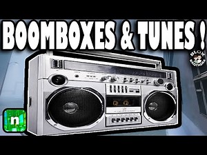 BOOMBOXES and BANGING TUNES "R" HERE / Nico's Nextbots / Roblox