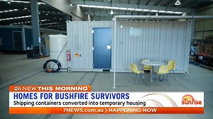 Help has arrived for some of the residents who lost their homes in the summer's horrific bushfires. It's come in the form of shipping containers that have been transformed into temporary housing pods. www.7NEWS.com.au #NSWFires #7NEWS | 7NEWS Sydney