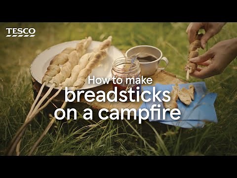 How to Make Breadsticks on a Campfire | Tesco