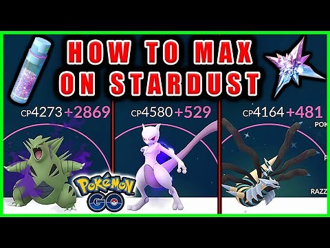 BEST Ways to Get STARDUST in Pokemon GO