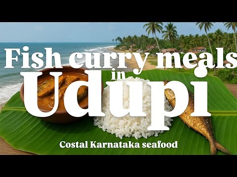 Eating Fish Curry Meals in Udupi, Coastal Karnataka Seafood Tour | Where to eat in Udupi?