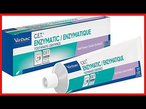 Virbac CET Enzymatic Toothpaste| Eliminates Bad Breath by Removing Plaque and Tartar Buildup