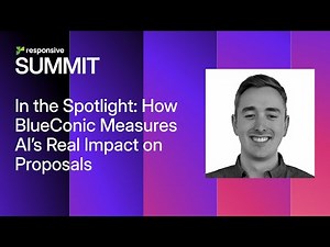 How BlueConic Cut Proposal Time By 54% Using Responsive + AI