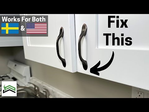 Cabinet Doors Not Aligned | Easy Fix