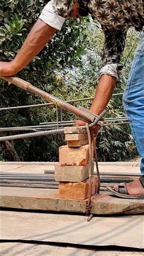 Rebar Bending Trick! #construction