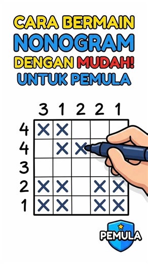 Cara Main Nonogram dari Nol Sampai Pro (Rumus Pasti Menang!)
