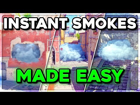 how to throw INSTANT SMOKES on EVERY MAP (CS2)