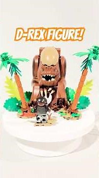 I Did a LEGO Challenge of Building a D-Rex Using the Rancor Figure!!!